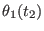 $ \theta_{1}(t_2)$