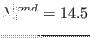 $ \lambda^{bond}_4
= 14.5$