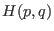 $\displaystyle H(p,q)$